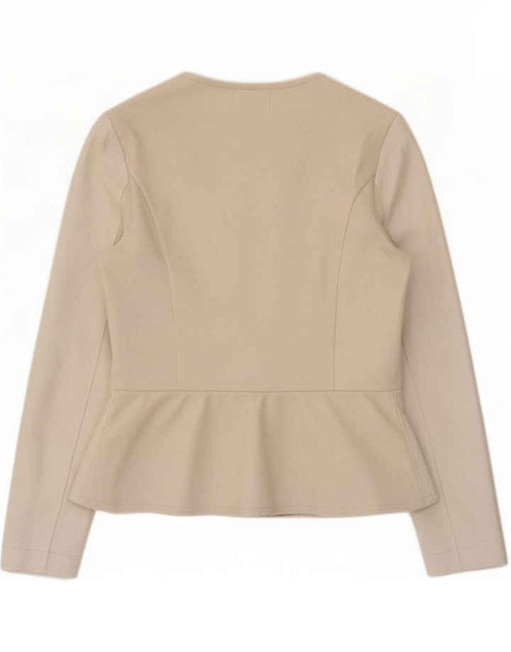 Falconeri Dame Læderjakke UK 14 Large Beige