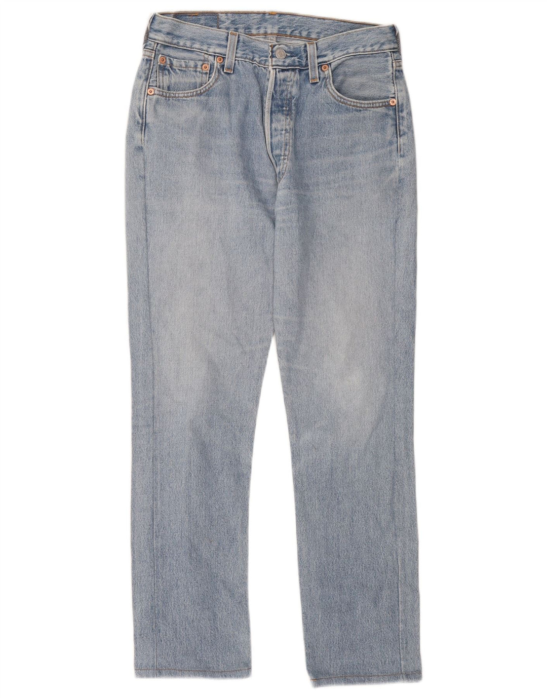 Levi's Straight Jeans til mænd W28 L28 Blå bomuld