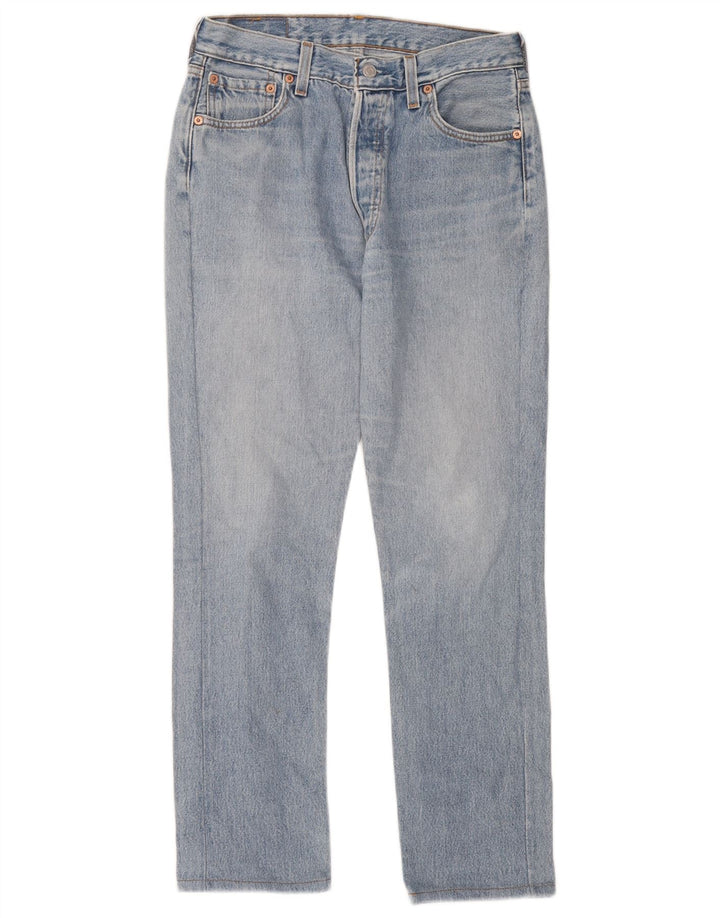 Levi's Straight Jeans til mænd W28 L28 Blå bomuld