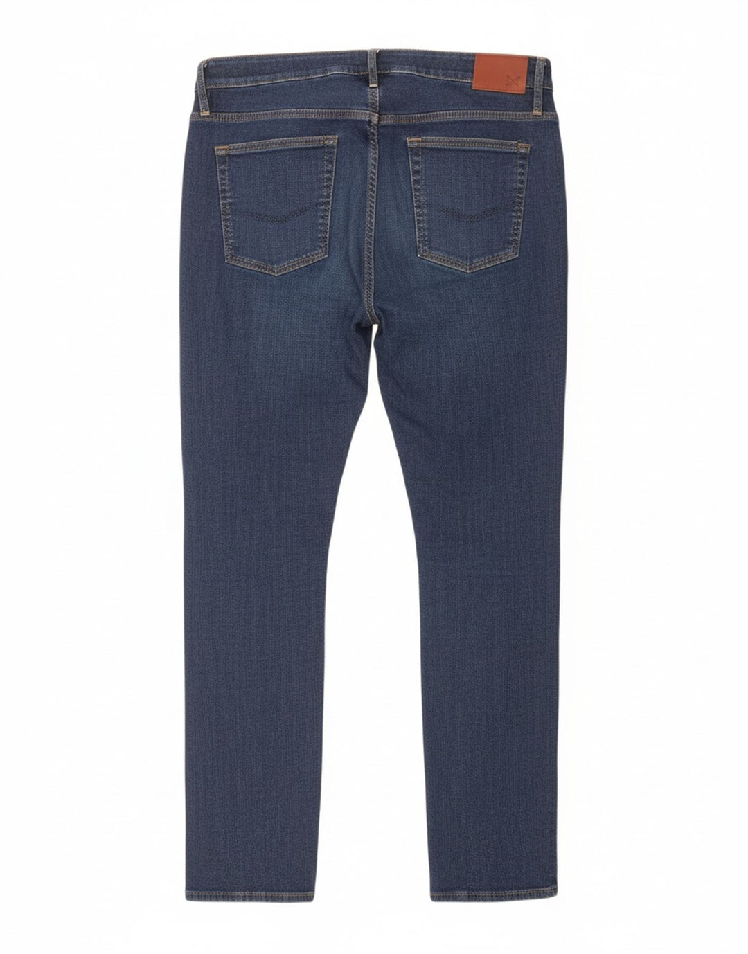CREW CLOTHING Womens Slim Jeans W36 L32 Navy Blue Cotton