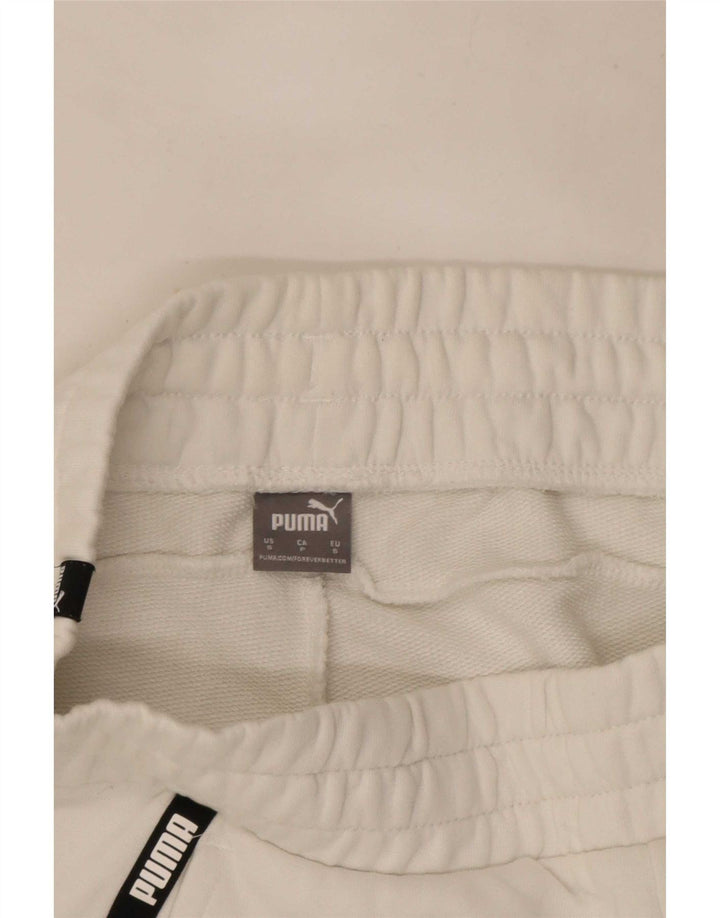 Puma Graphic Sports Shorts til kvinder UK 10 Small White
