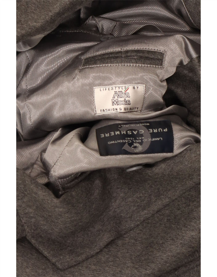 LANIFICIO DEL CASENTINO Herre 3-knaps blazerjakke UK 38 mellemgrå