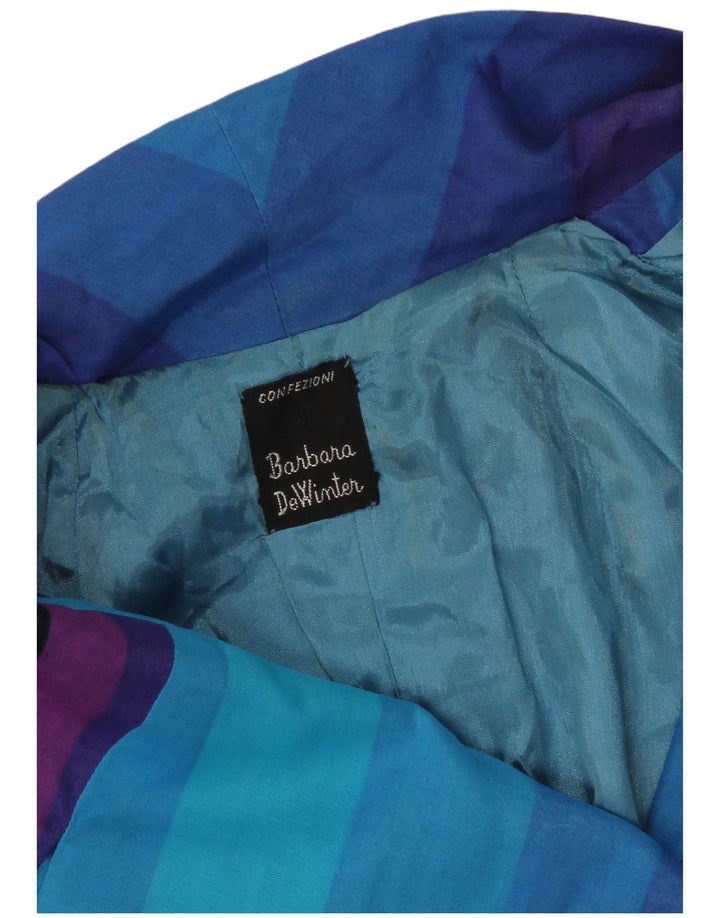 Barbara Langærmet Maxikjole til kvinder UK 10 Small Multicolored Striped