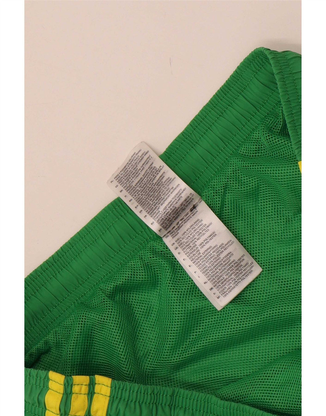 Adidas Sportsshorts til mænd, store grønne nylon