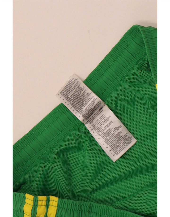 Adidas Sportsshorts til mænd, store grønne nylon