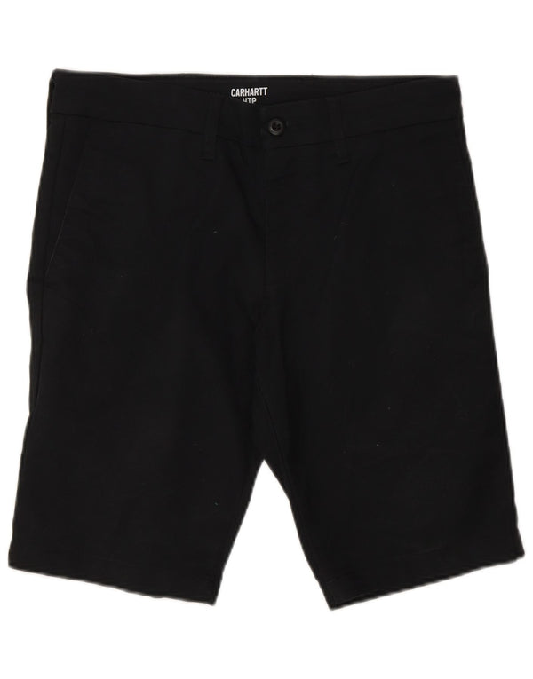 Carhartt Herre Chino Shorts W29 Medium Sort Bomuld