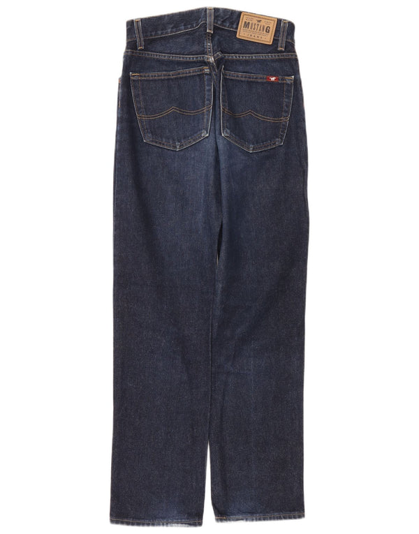 Mustang Straight Jeans til mænd W28 L30 Marineblå