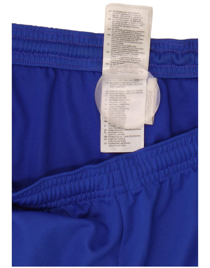 Adidas Herre Climalite Sportshorts Medium Blue Polyester