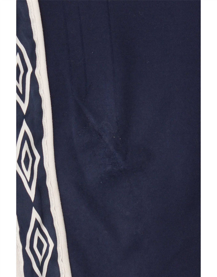Umbro Herre Grafisk træningsdragt Bukser Joggers Large Navy Blue Polyester