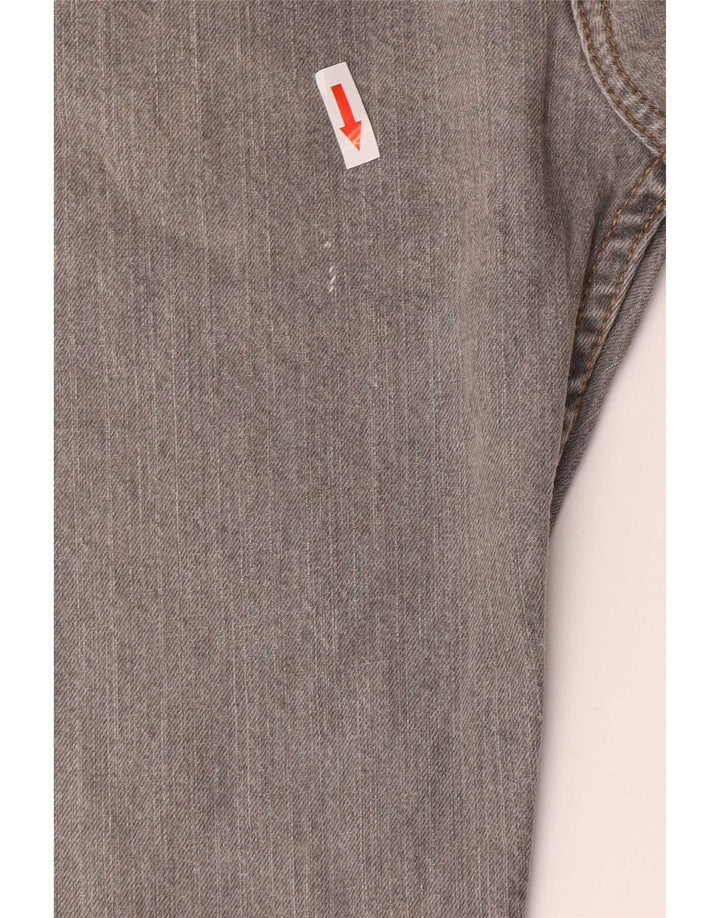 Marks & Spencer Straight Jeans til kvinder W30 L29 Grå Bomuld