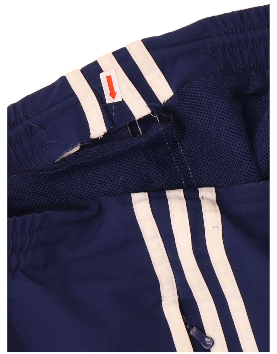 Adidas Træningsdragtsbukser til mænd UK 38/40 Medium Navy Blue Polyester