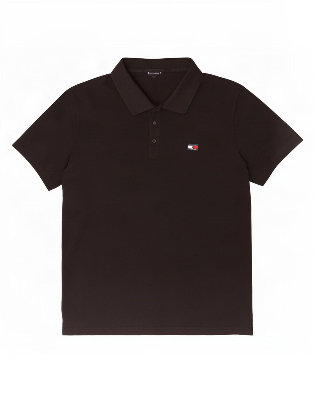 Tommy Hilfiger Herre Polo Shirt XL Sort Bomuld