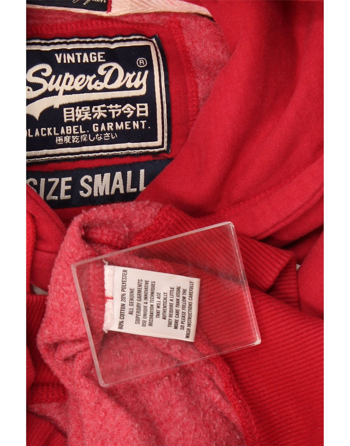 Superdry Grafisk hættetrøje til mænd, lille rød bomuld
