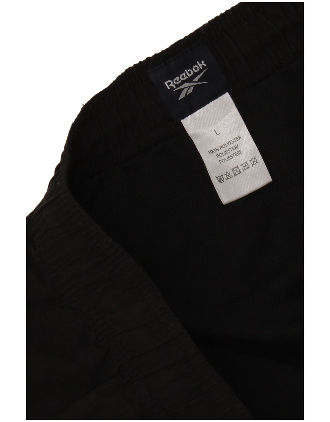 Reebok Sportsshorts til kvinder UK 16 Large Black Polyester