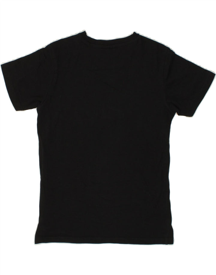 CHAMPION Boys Graphic T-Shirt Top 9-10 Years Medium Black Cotton Vintage Champion and Second-Hand Champion from Messina Hembry 