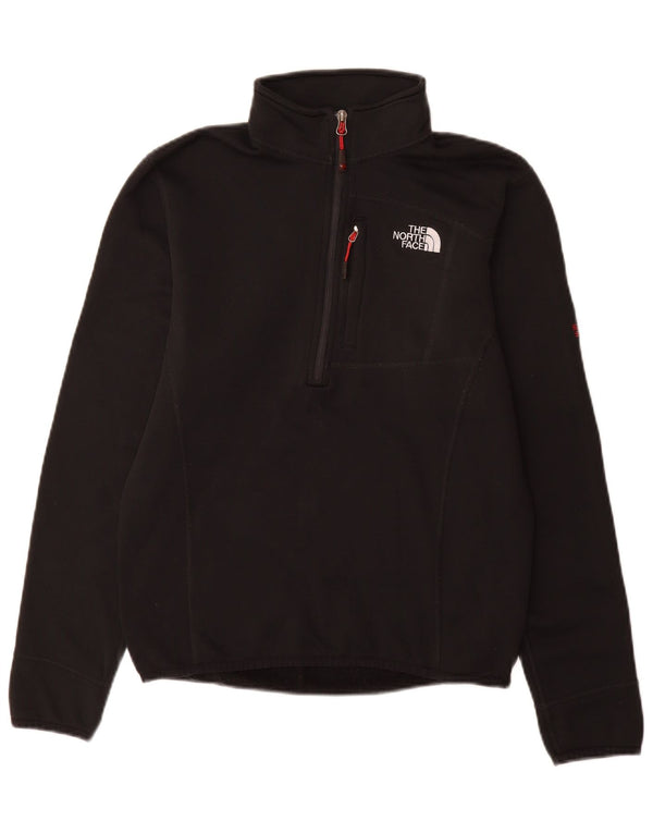 The North Face Herre Zip Neck Sweatshirt Jumper lille sort polyester