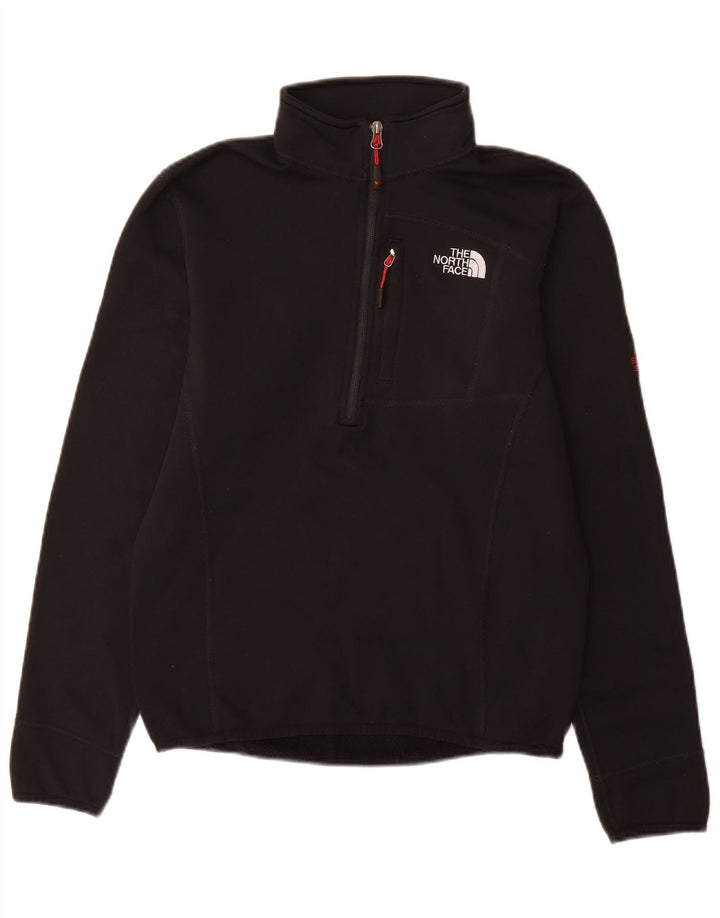 The North Face Herre Zip Neck Sweatshirt Jumper lille sort polyester