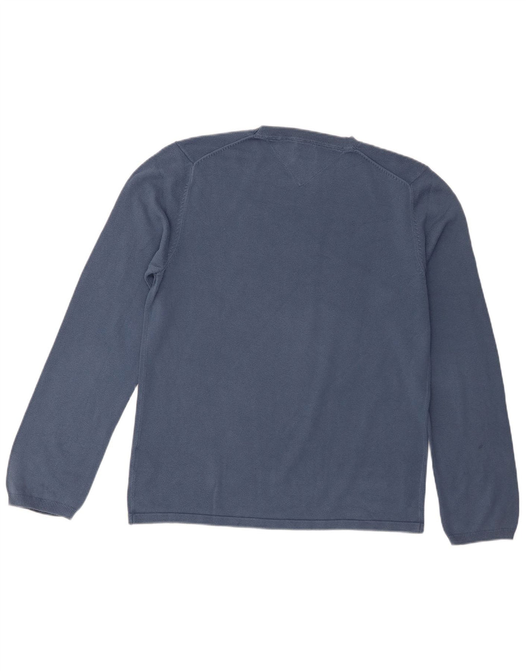 Tommy Hilfiger Herre Crew Neck Jumper Sweater Stor Blå Bomuld