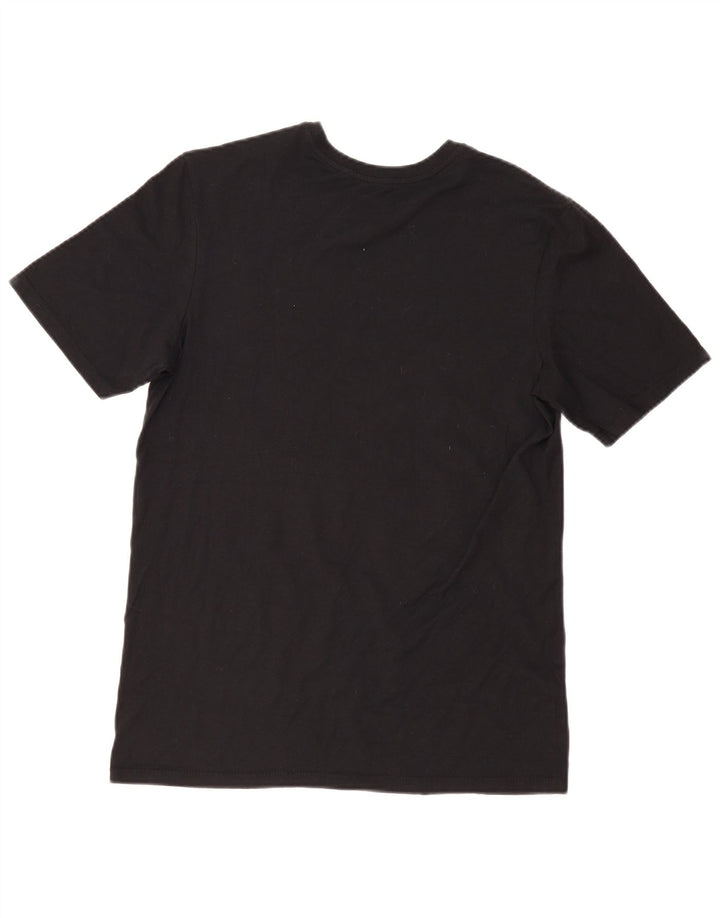 Nike Herre grafisk T-shirt Top Medium Sort Bomuld