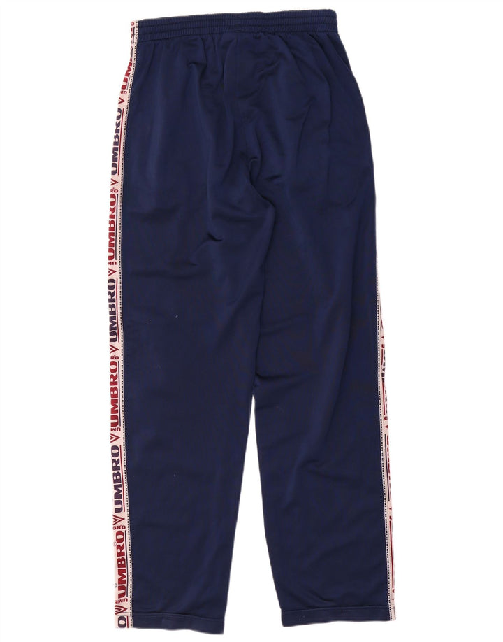 Umbro Herre grafisk træningsdragt Bukser Small Navy Blue Colourblock Polyester