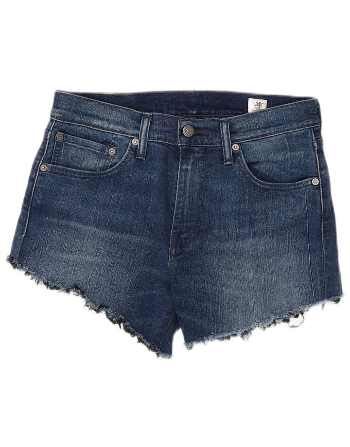 LEVI'S Womens 511 denimshorts W32 Large Blue Bomuld