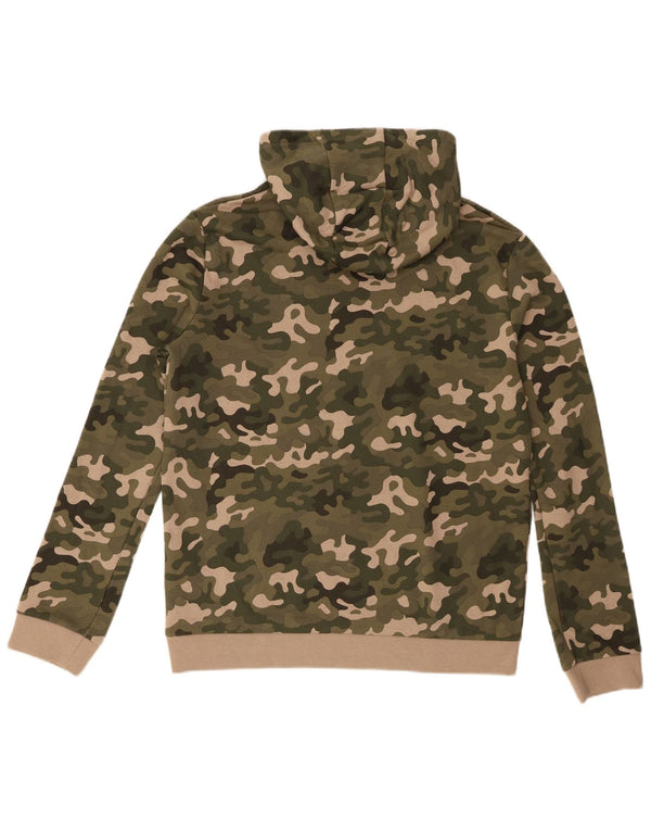 Marks & Spencer Boys hættetrøje 15-16 år Khaki Camouflage Bomuld