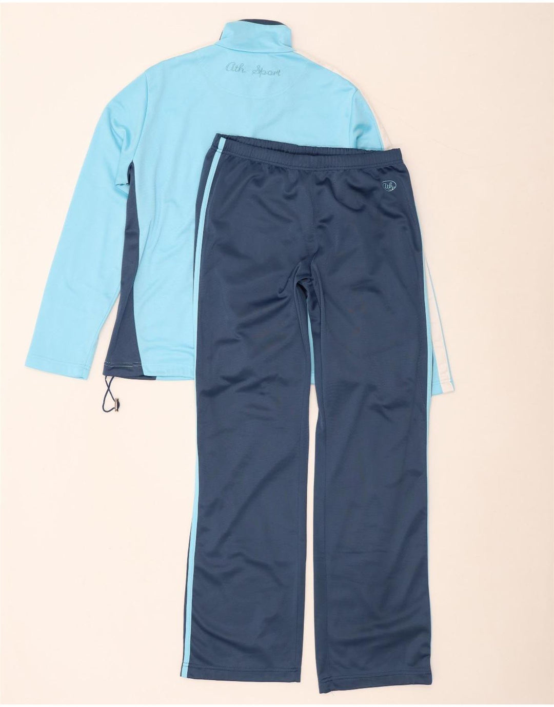 F.LLI Campagnolo hel træningsdragt til kvinder IT 48 XL Blå Colourblock Polyester