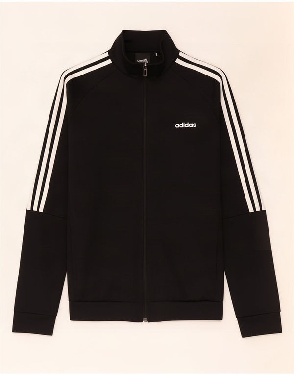 Adidas Dame Climalite Træningsdragt Topjakke UK 12/14 Medium Sort