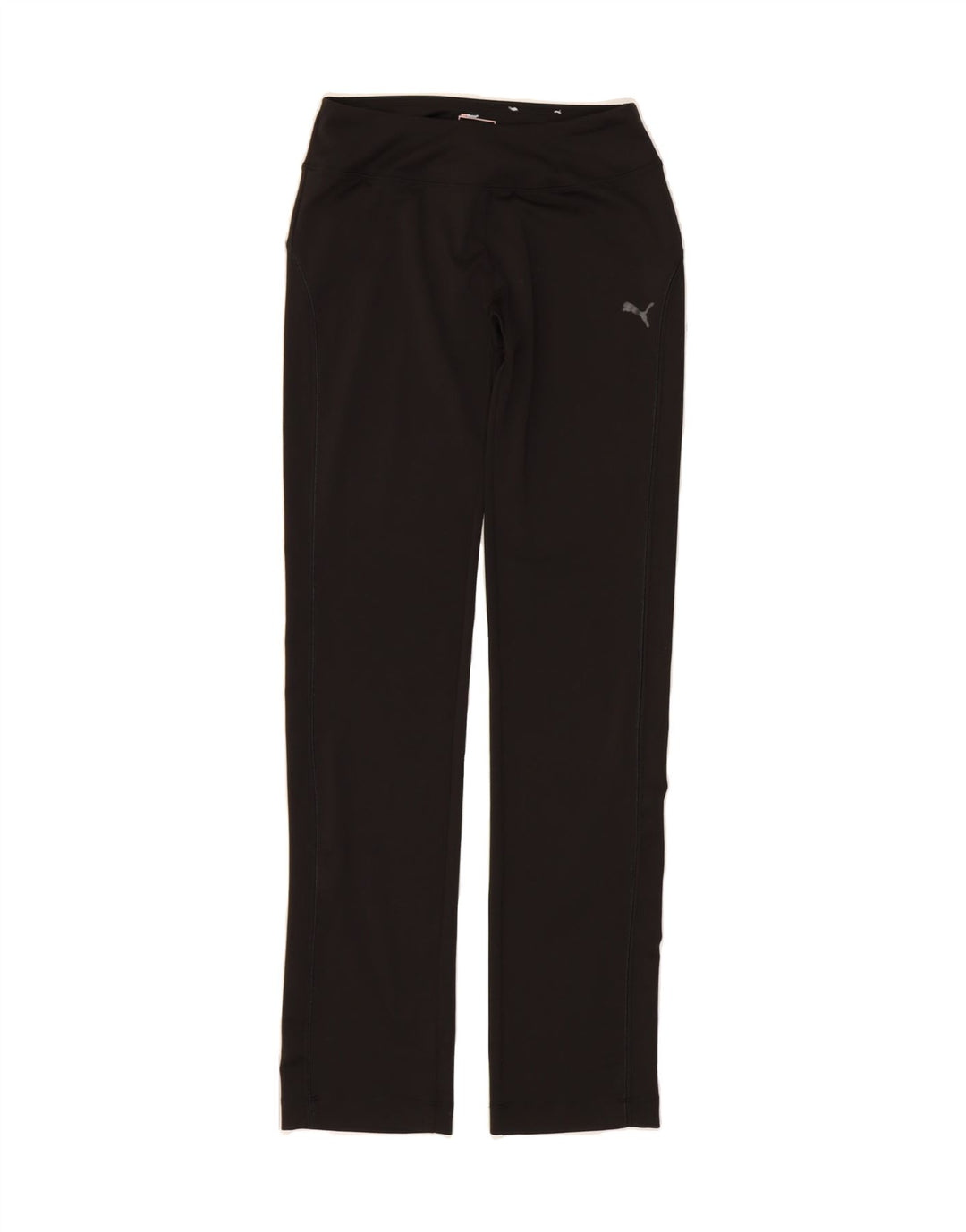 PUMA Womens Leggings UK 8 Small Black Polyester Sports Vintage Puma and Second-Hand Puma from Messina Hembry 
