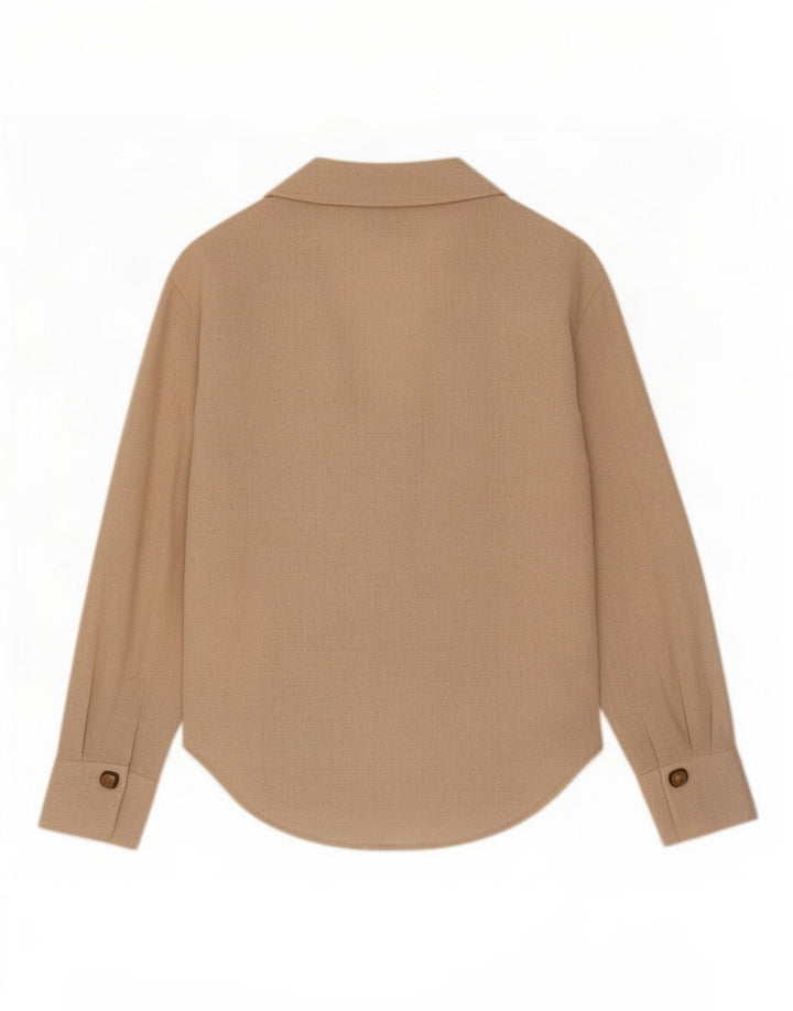 Zara Dameskjorte UK 16 Large Beige