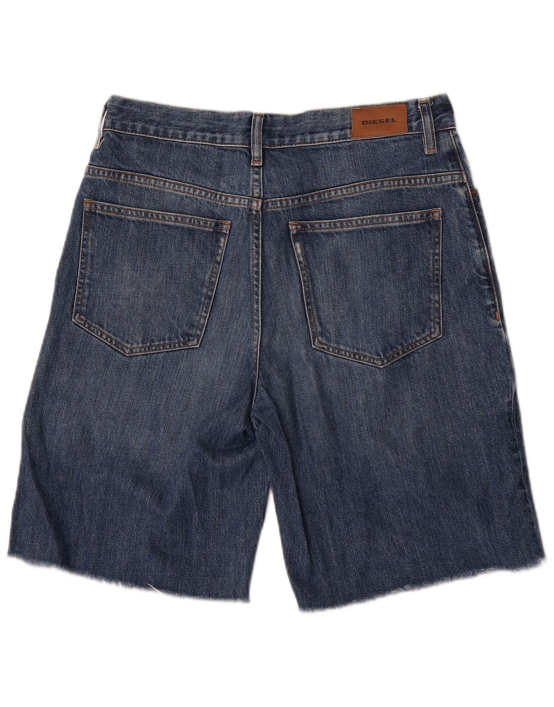 Diesel Herre Widee Distressed Denim Shorts W29 Små blå bomuld