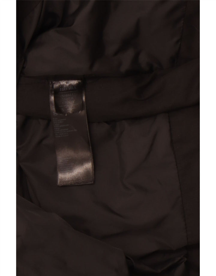 ALL SAINTS Dame hættejakke UK 10 Small Black Polyester