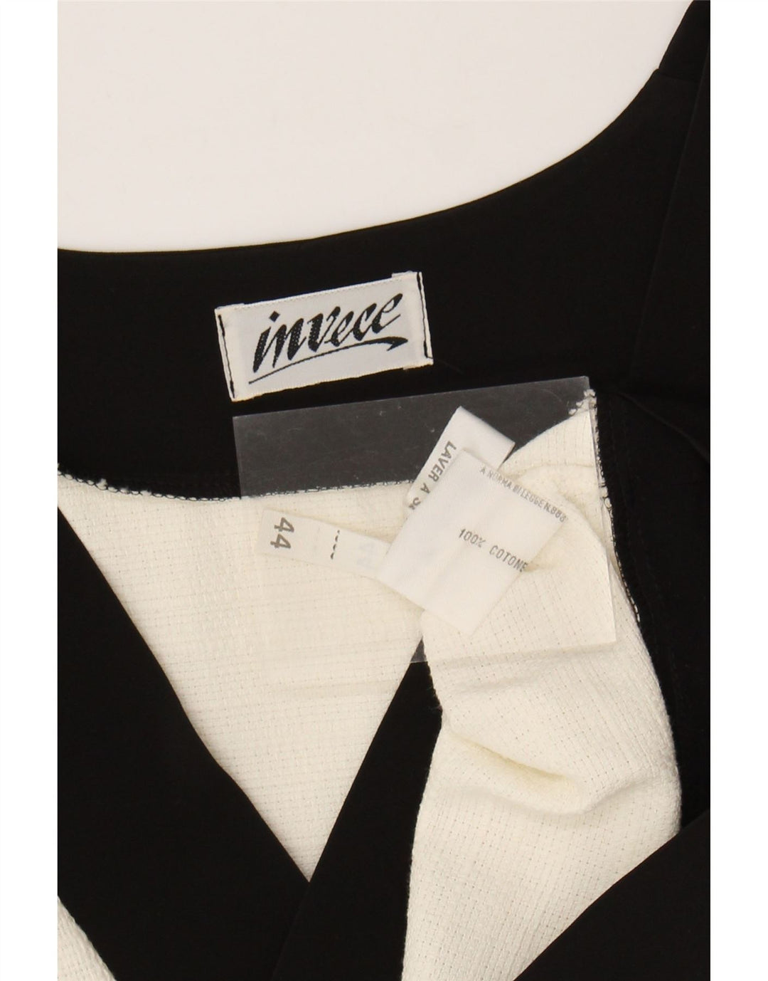 Vintage Bolero Top til kvinder EU 44 XL Off White Bomuld