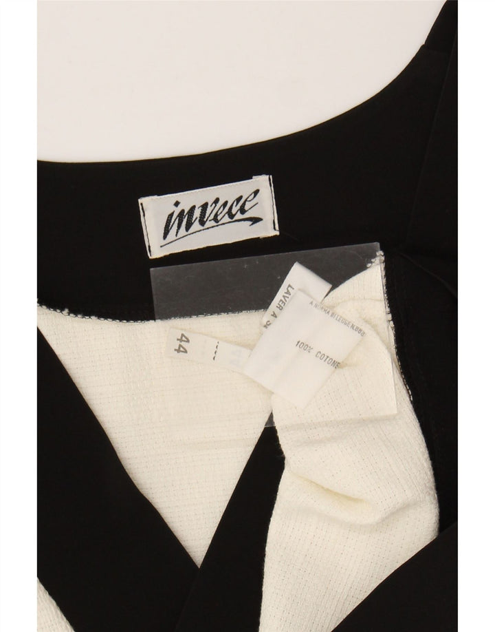 Vintage Bolero Top til kvinder EU 44 XL Off White Bomuld