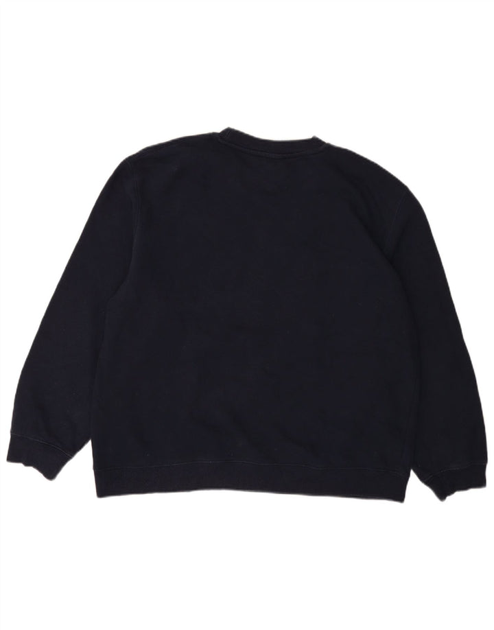 Zara Herre Sweatshirt Jumper XL Marineblå