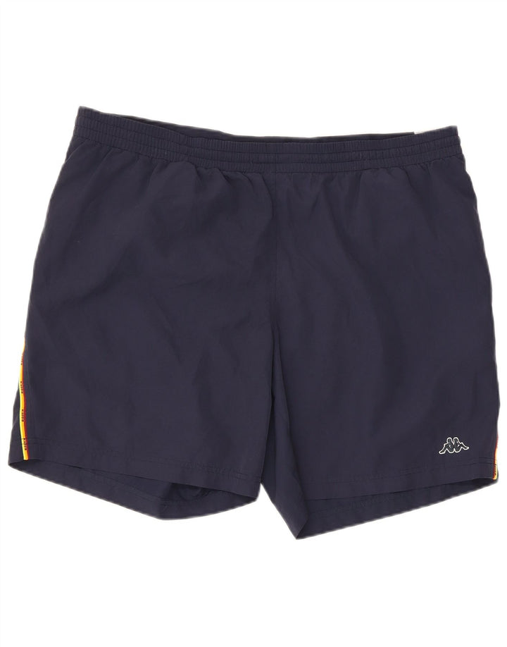 Kappa badeshorts til mænd XL marineblå polyester