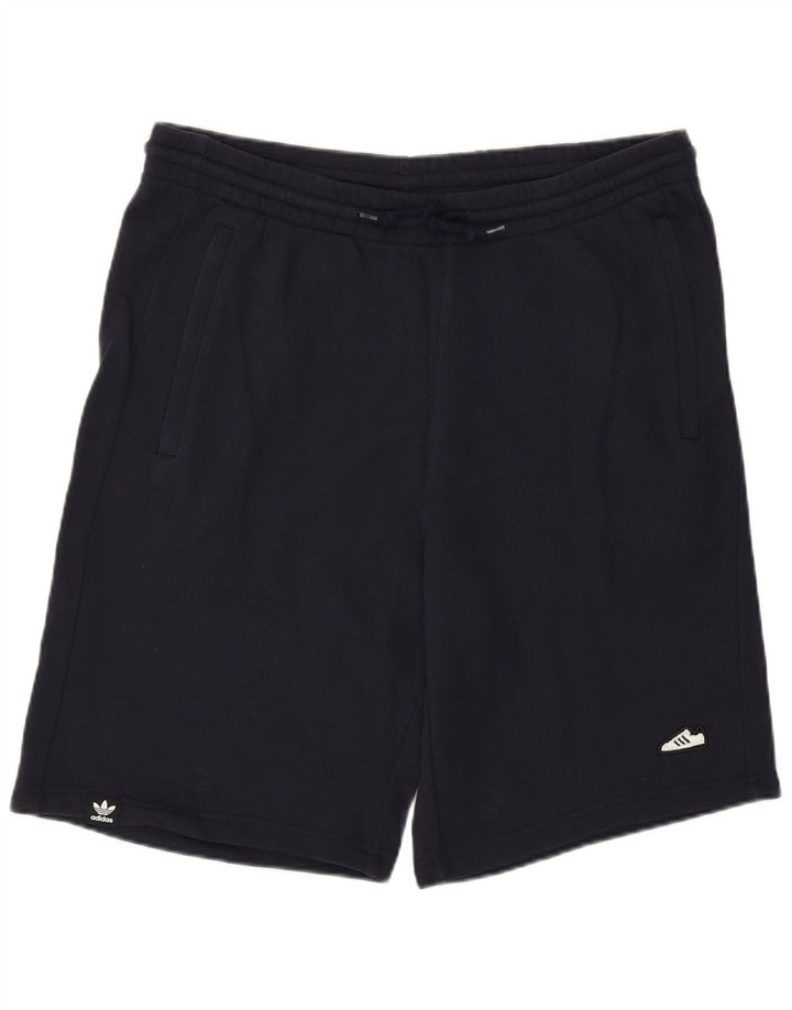 Adidas Sportsshorts til mænd store marineblå bomuld
