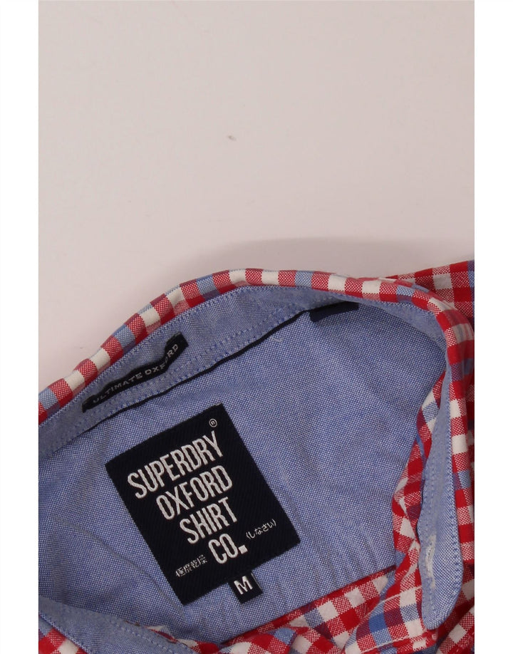 Superdry Kortærmet Herreskjorte Medium Rød Gingham