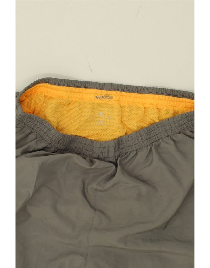 ADIDAS Boys Sport Shorts 12-13 Years Large Khaki Polyester Vintage Adidas and Second-Hand Adidas from Messina Hembry 