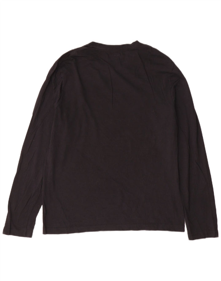 Dkny Herre Top Langærmet Stor Sort Bomuld