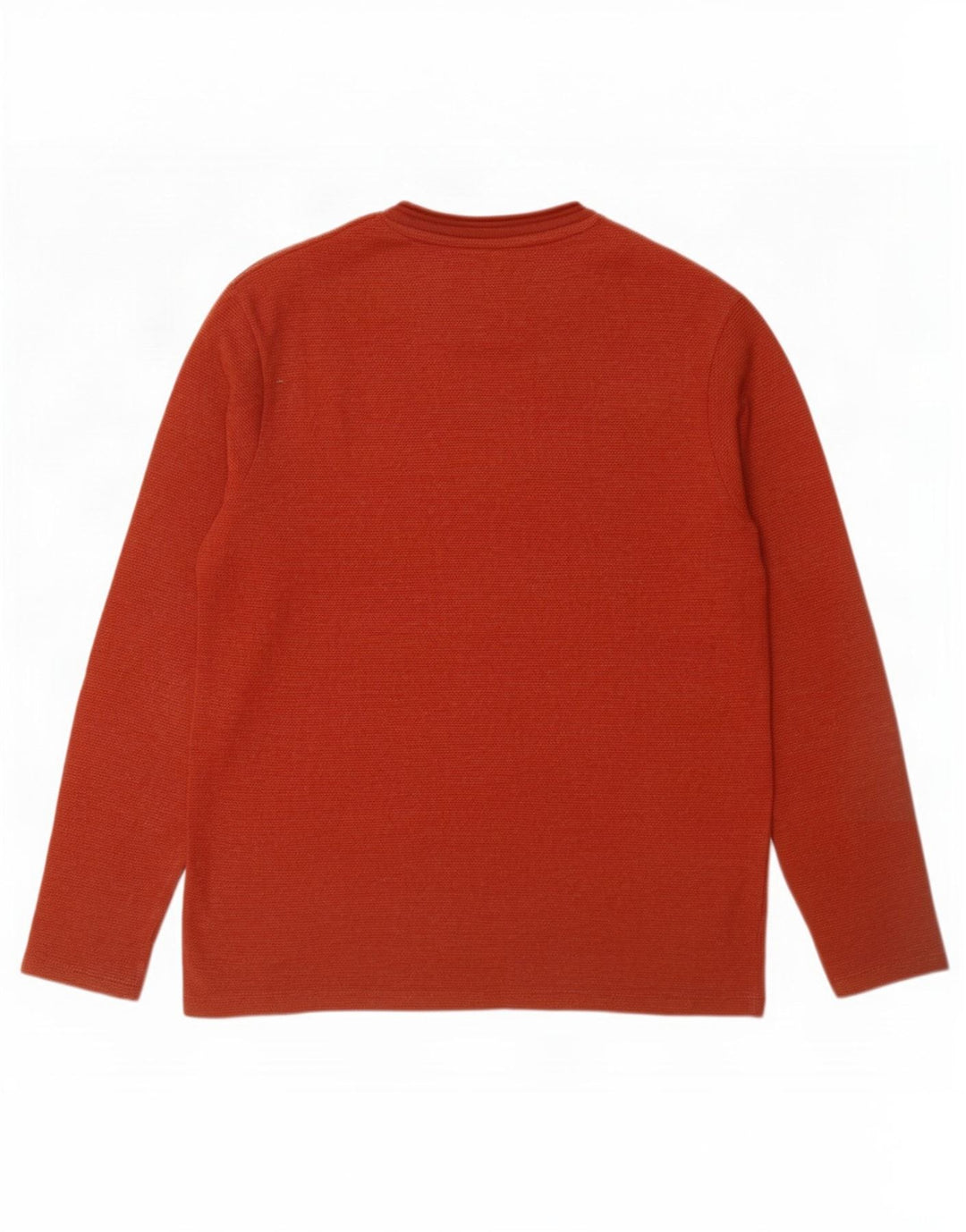 Zara Herre sweater med rund hals, medium rød bomuld