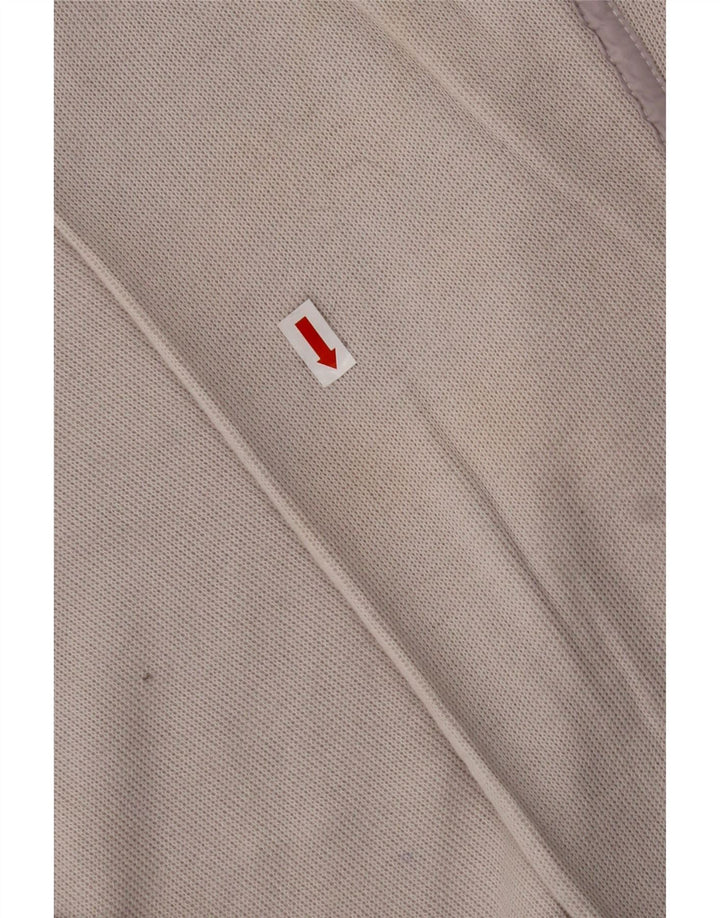 HUGO BOSS Herre Top Langærmet XL Off White Colourblock Bomuld