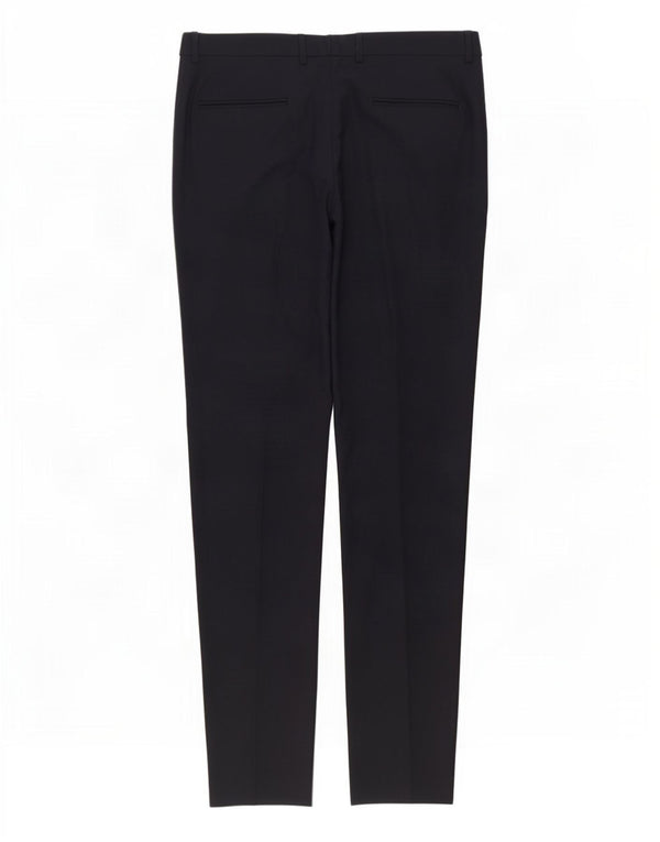 Zara Slim Fit Chinobukser til kvinder EU 44 Large W34 L32 Sort viskose