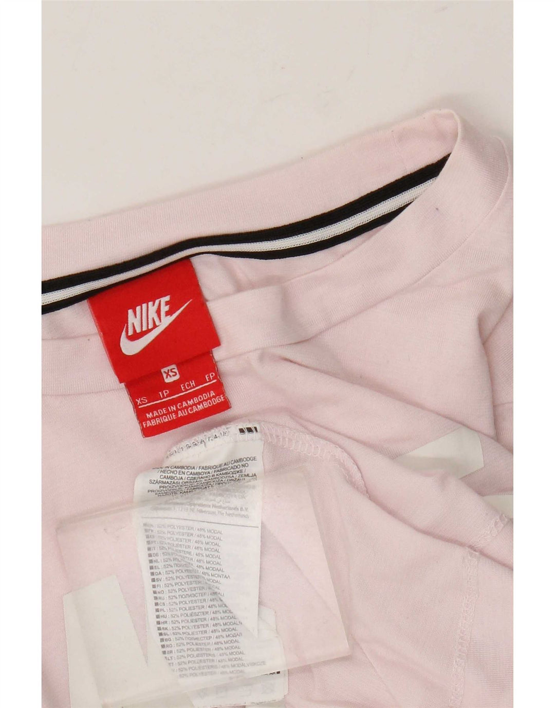 Nike grafisk T-shirt top til kvinder DK 6 XS Pink Polyester