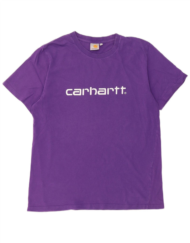 Carhartt Herre Grafisk T-Shirt Top Stor Lilla