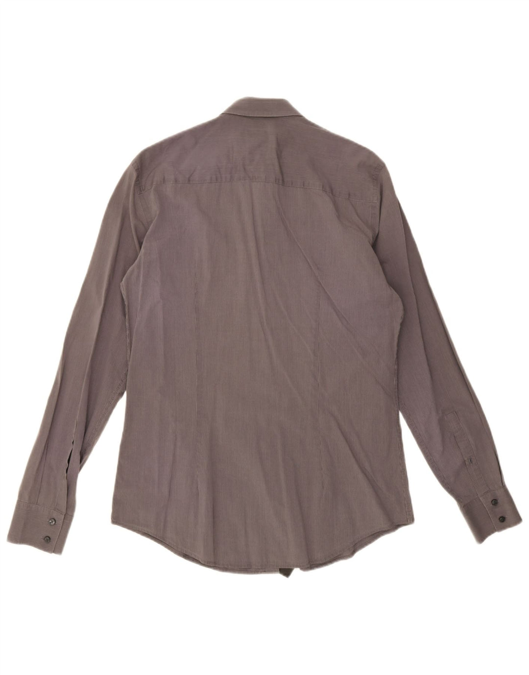 Calvin Klein Herre Slim Fit skjorte Medium Grå Stribet