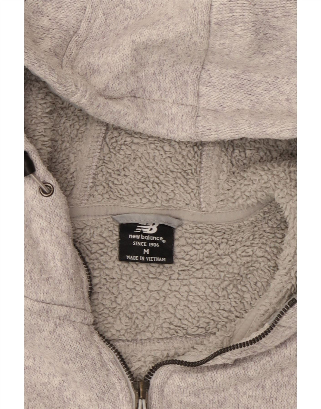 New Balance Dame Hættetrøje Sweater UK 14 Medium Grå Polyester