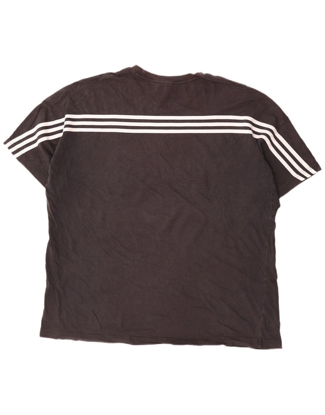 Adidas Herre T-Shirt Top 2XL Sort Bomuld