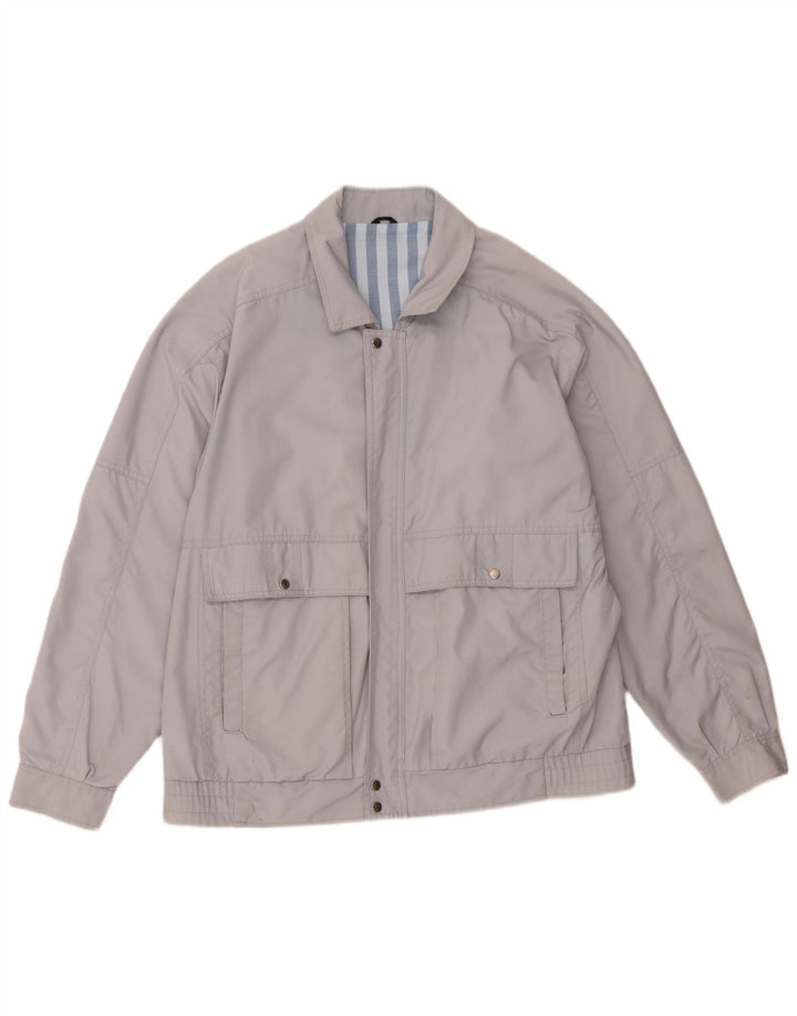 C&A Herre Utility Jacket UK 36 Small Grey Polyester