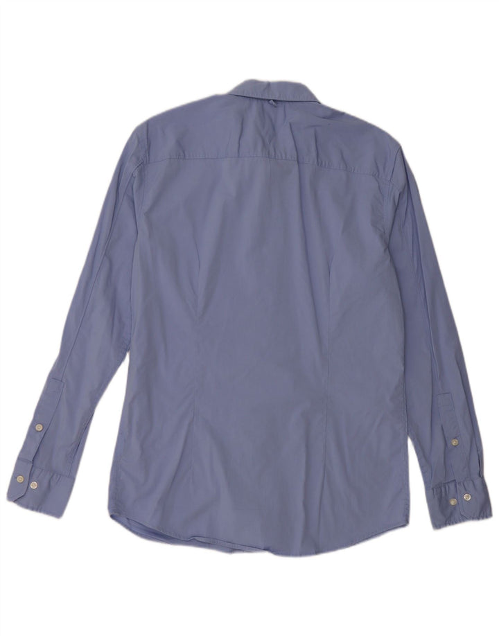 TOMMY HILFIGER Slim Fit skjorte til mænd, stor blå